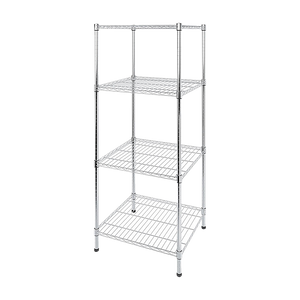 NNEDSZ Modular Wire Storage Shelf 600 x 600 x 1800mm Steel Shelving