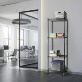 NNEDSZ Modular Wire Storage Shelf 450 x 450 x 1800mm Steel Shelving