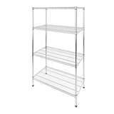 NNEDSZ Modular Wire Storage Shelf 1200 x 600 x 1800mm Steel Shelving