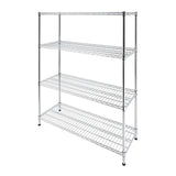 NNEDSZ Modular Wire Storage Shelf 1500 x 350 x 1800mm Steel Shelving