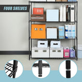 NNEDSZ Modular Wire Storage Shelf 1500 x 350 x 1800mm Steel Shelving