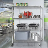 NNEDSZ Modular Wire Storage Shelf 1500 x 350 x 1800mm Steel Shelving