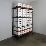 NNEDSZ Modular Wire Storage Shelf 1500 x 350 x 1800mm Steel Shelving