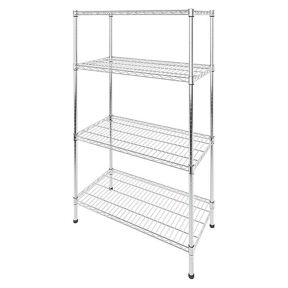 NNEDSZ Modular Wire Storage Shelf 900 x 450 x 1800mm Steel Shelving