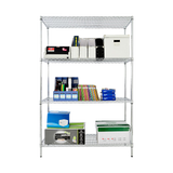 NNEDSZ Modular Wire Storage Shelf 900 x 450 x 1800mm Steel Shelving