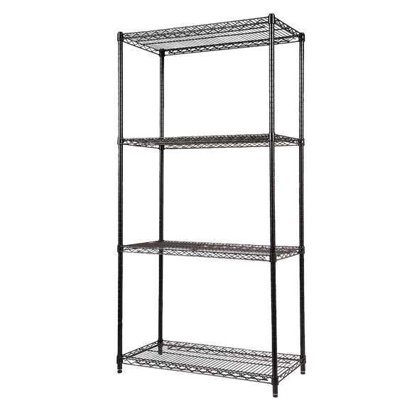 NNEDSZ Modular Wire Storage Shelf 900 x 450 x 1800mm Steel Shelving