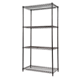 NNEDSZ Modular Wire Storage Shelf 900 x 450 x 1800mm Steel Shelving