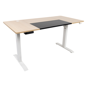 NNEDSZ Standing Desk Electric Motorised Computer Desk Height Adjustable Sit Stand Table