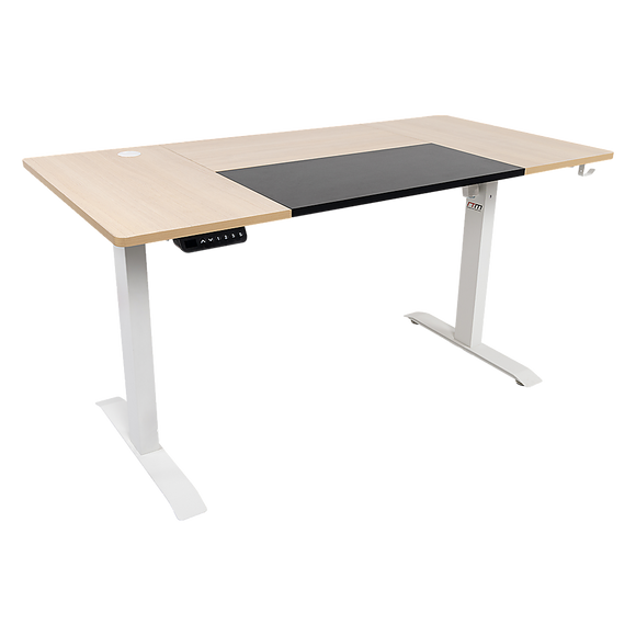 NNEDSZ Standing Desk Electric Motorised Computer Desk Height Adjustable Sit Stand Table