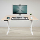 NNEDSZ Standing Desk Electric Motorised Computer Desk Height Adjustable Sit Stand Table
