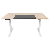NNEDSZ Standing Desk Electric Motorised Computer Desk Height Adjustable Sit Stand Table