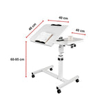 NNEDSZ Laptop Desk Portable Mobile Computer Table Stand Adjustable Bed Study