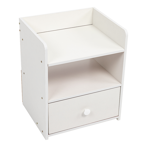 NNEDSZ Bedside Tables Side Table Nightstand Storage Drawer Shelf Bedroom