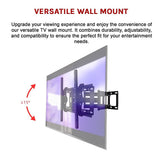 NNEDSZ TV Bracket Wall Mount 32-70in Full Motion Swivel LCD LED