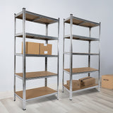 NNEDSZ 2 x 1.8M Garage Shelving Warehouse Rack Storage Shelves Pallet Racking