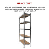 NNEDSZ 2 x 1.8M Garage Shelving Warehouse Rack Storage Shelves Pallet Racking