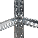 NNEDSZ 2 x 1.8M Garage Shelving Warehouse Rack Storage Shelves Pallet Racking