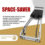 NNEDSZ Pilates Reformer Machine Foldable Gym