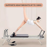 NNEDSZ Pilates Reformer Machine Foldable Gym