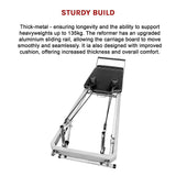 NNEDSZ Pilates Reformer Machine Foldable Gym