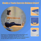 NNEDSZ Wobble Board Balance Cushion Gym Core Exercise