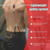 NNEDSZ Fitness Pulley Set Gym Kit Tool Accessories Wire Rope