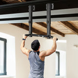 NNEDSZ Ceiling Wall Joist Mount Pull Up Bar Chin Up Gym