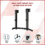 NNEDSZ Ceiling Wall Joist Mount Pull Up Bar Chin Up Gym