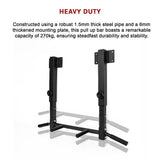 NNEDSZ Ceiling Wall Joist Mount Pull Up Bar Chin Up Gym