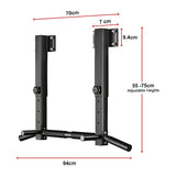 NNEDSZ Ceiling Wall Joist Mount Pull Up Bar Chin Up Gym