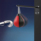 NNEDSZ Speed Bag Boxing Punching Bag Wall Mount Reflex Training