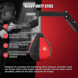 NNEDSZ Speed Bag Punching Boxing Bag Wall Mount Reflex Training