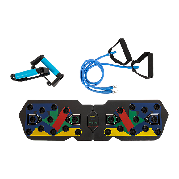 NNEDSZ Push Up Board Rack System 13-in-1 Body Building Exercise Workout Tools