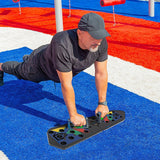 NNEDSZ Push Up Board Rack System 13-in-1 Body Building Exercise Workout Tools