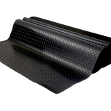 NNEDSZ Garage Floor Mat Diamond Plate PVC Vinyl Flooring Rolls Non-Slip 2.5mm Thick