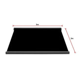 NNEDSZ 5.0m x 3.0m Retractable Folding Arm Awning Heavy Duty Full Cassette Motorised