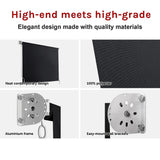 NNEDSZ Retractable Straight Drop Roll Down Awning Garden Patio Screen 3.0X2.5M