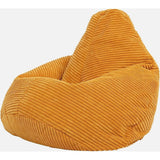 NNEDSZ Jumbo Cord Beanbag Chair Cover Unfilled Large Bean Bag - Mustard