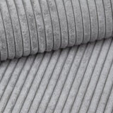 NNEDSZ Jumbo Cord Beanbag Chair Cover Unfilled Large Bean Bag - Grey