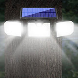 NNEDSZ 230 LED Solar Lights Outdoor 260LM Waterproof Motion Sensor Security Wall Lamp