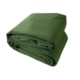 NNEDSZ 3x4M Army Heavy Duty Waterproof Canvas Tarp Tarpaulin Sun Blocked Dustproof