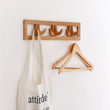 NNEDSZ Coat Rack Wall Hanging Hook Simple Creative Row Bedroom Hanger
