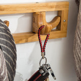 NNEDSZ Coat Rack Wall Hanging Hook Simple Creative Row Bedroom Hanger