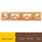 NNEDSZ Coat Rack Wall Hanging Hook Simple Creative Row Bedroom Hanger