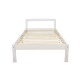 NNEDSZ Natural Wooden Bed Frame Home Furniture