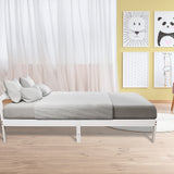 NNEDSZ Natural Wooden Bed Frame Home Furniture