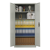 NNEDSZ Two-Door Metal Cabinet Shelf Storage for Home Office Gym