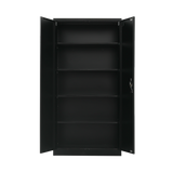 NNEDSZ Two-Door Metal Cabinet Shelf Storage for Home Office Gym