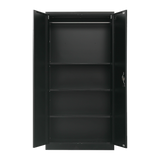 NNEDSZ Two-Door Metal Cabinet Shelf Storage for Home Office Gym