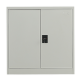 NNEDSZ Two-Door Metal Short Cabinet Shelf Storage for Home Office Gym